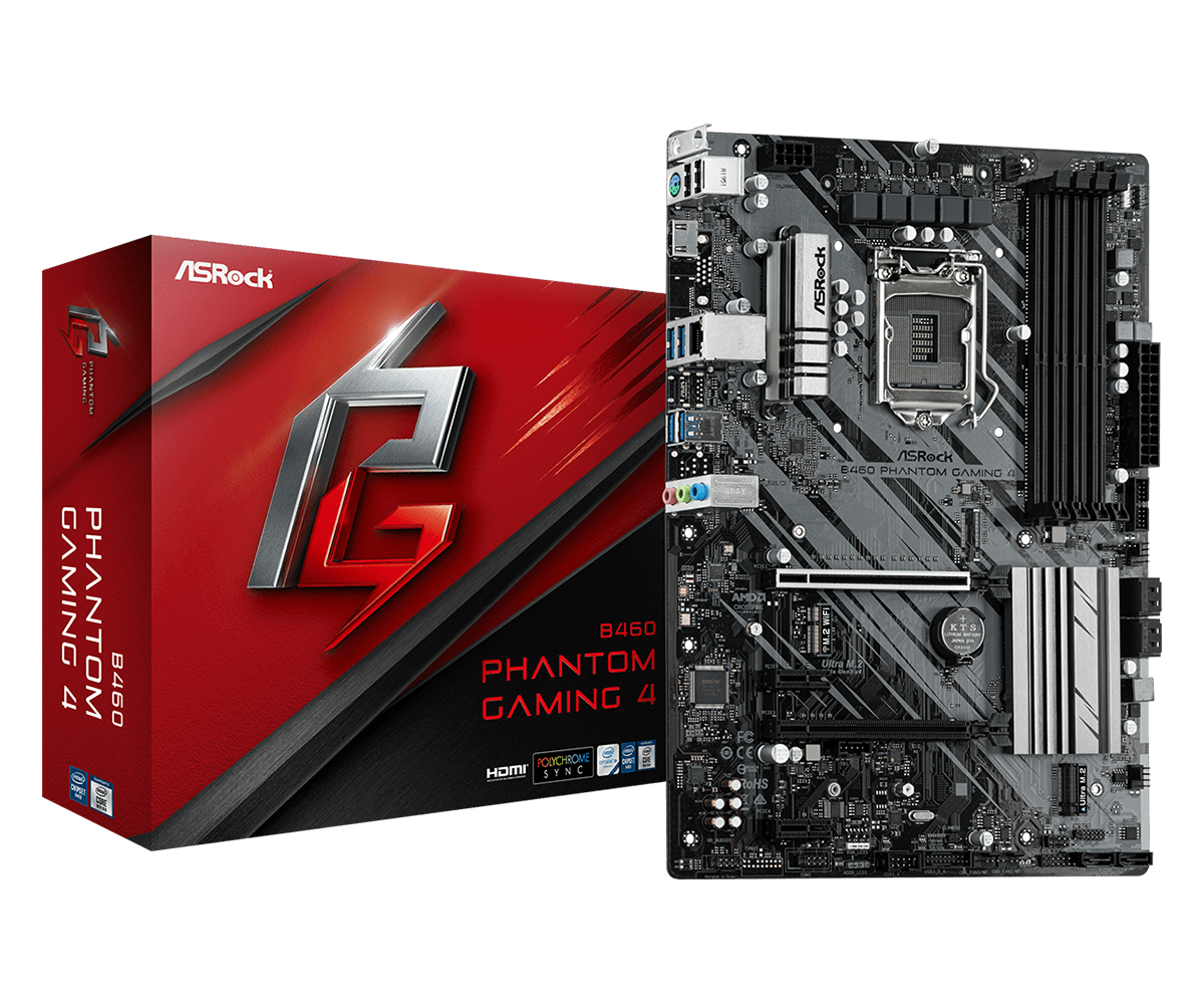 Asrock b460 phantom gaming 4 bios настройка